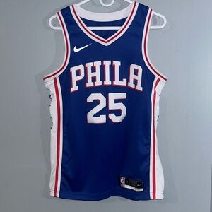 Ben Simmons Philadelphia 76ers Nike NBA Basketball Jersey Men’s Medium SIXERS